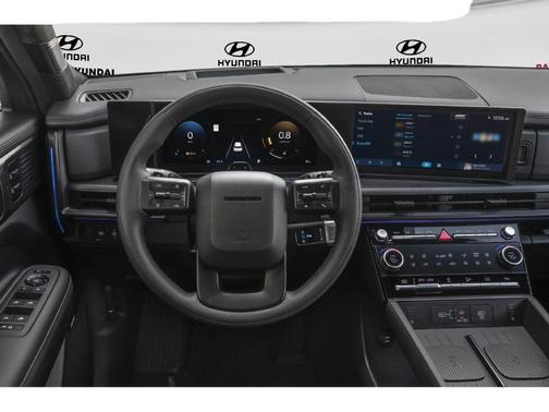 Serenity White 2027 Hyundai SANTA FE Calligraphy
