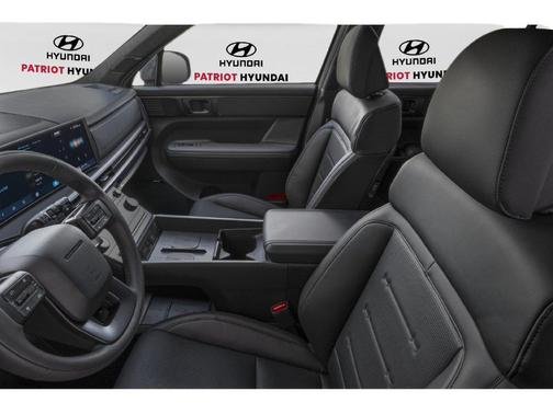 Serenity White 2027 Hyundai SANTA FE Calligraphy