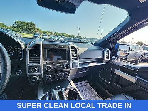 LIGHTNING BLUE 2018 Ford F-150 Lariat