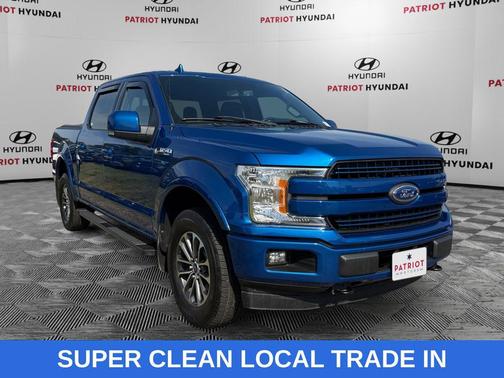 LIGHTNING BLUE 2018 Ford F-150 Lariat