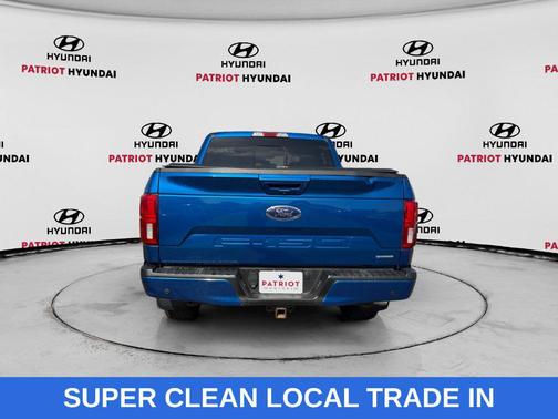 LIGHTNING BLUE 2018 Ford F-150 Lariat