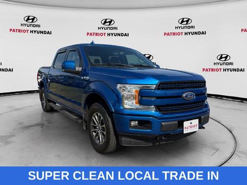 LIGHTNING BLUE 2018 Ford F-150 Lariat