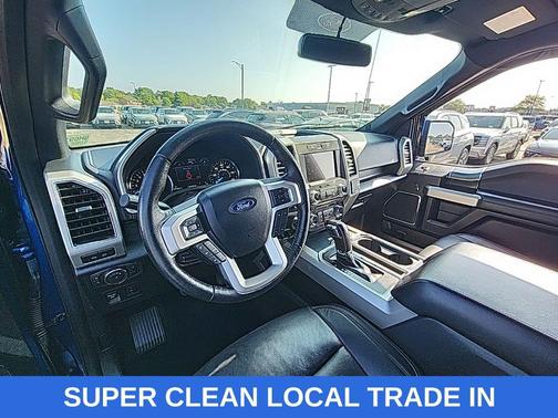 LIGHTNING BLUE 2018 Ford F-150 Lariat