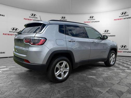Silver 2024 Jeep Compass Latitude