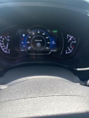 Machine Gray 2019 Hyundai SANTA FE SEL 2.4