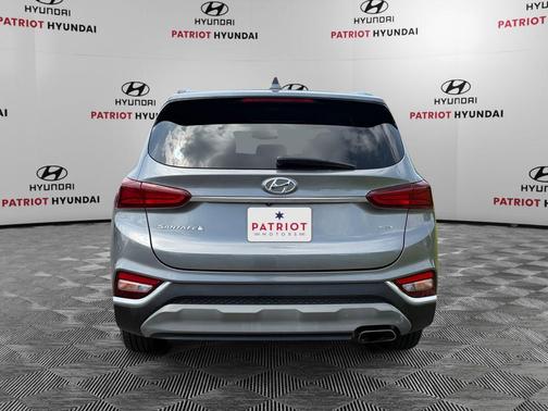 Machine Gray 2019 Hyundai SANTA FE SEL 2.4