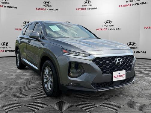 Machine Gray 2019 Hyundai SANTA FE SEL 2.4