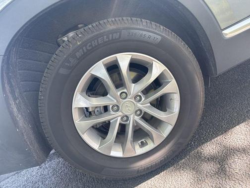 Machine Gray 2019 Hyundai SANTA FE SEL 2.4