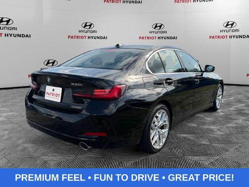 Jet Black 2025 BMW 330 xDrive
