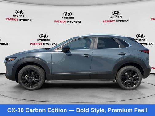 Polymetal Gray Metallic 2024 Mazda CX-30 2.5 S Carbon Edition