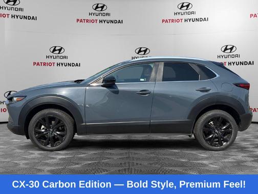 Polymetal Gray Metallic 2024 Mazda CX-30 2.5 S Carbon Edition