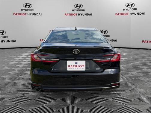 Midnight Black Metallic 2025 Toyota Camry SE