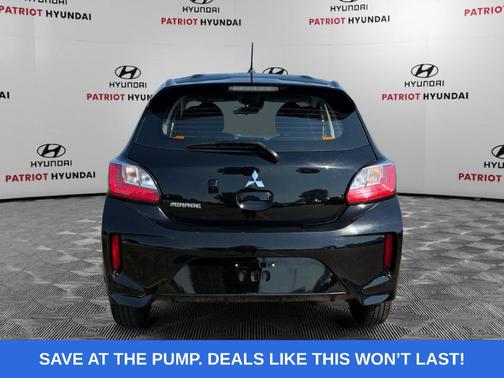 Jet Black Metallic 2024 Mitsubishi Mirage ES