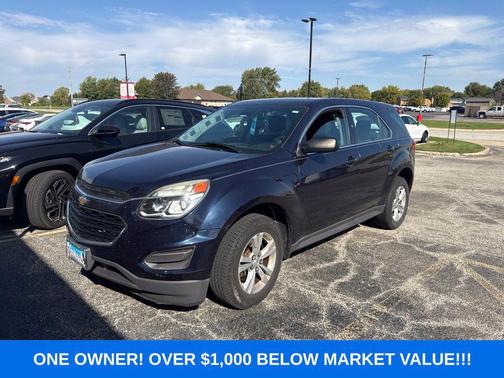 Blue Velvet Metallic 2017 Chevrolet Equinox LS