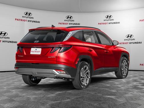 Ultimate Red 2026 Hyundai TUCSON Hybrid Limited