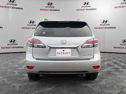 Silver Lining Metallic 2013 Lexus RX 350 Base