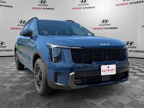 Midnight Lake Blue 2024 Kia Sorento SX