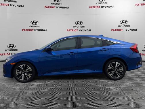 Blue 2016 Honda Civic EX-T