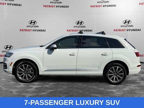 Carrara White 2019 Audi Q7 45 Premium Plus