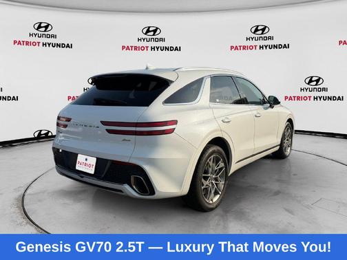 Uyuni White 2025 Genesis GV70 2.5T AWD