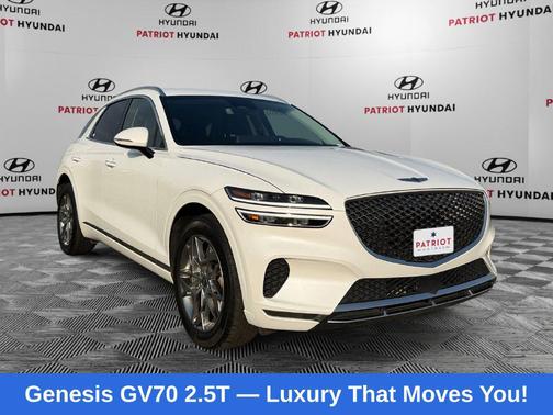Uyuni White 2025 Genesis GV70 2.5T AWD