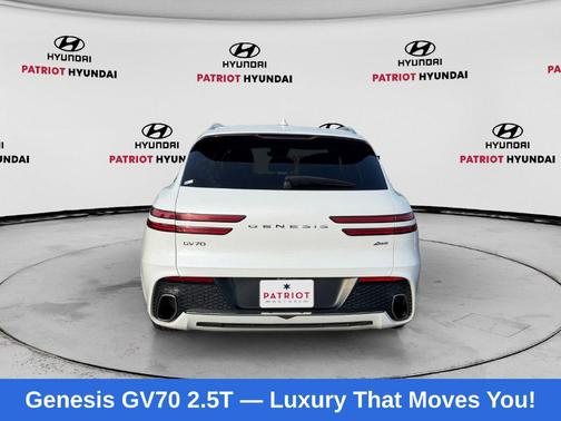 Uyuni White 2025 Genesis GV70 2.5T AWD