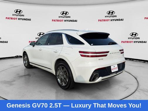 Uyuni White 2025 Genesis GV70 2.5T AWD