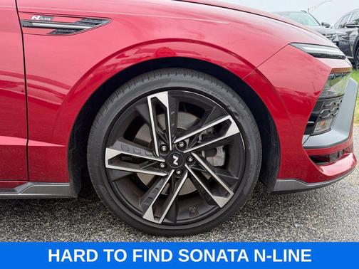Ultimate red 2024 Hyundai SONATA N Line