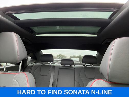 Ultimate red 2024 Hyundai SONATA N Line