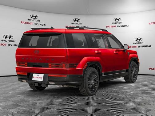 Ultimate Red 2026 Hyundai SANTA FE HEV Calligraphy