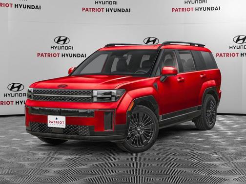 Ultimate Red 2026 Hyundai SANTA FE HEV Calligraphy