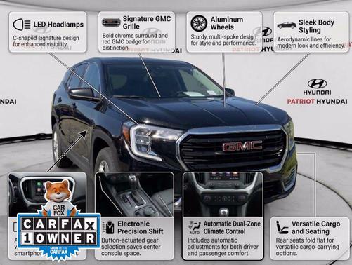 Ebony Twilight Metallic 2024 GMC Terrain SLE