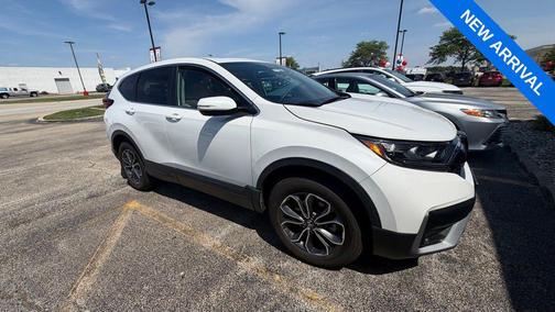 Platinum White Pearl 2020 Honda CR-V AWD EX