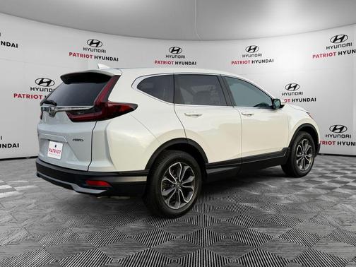 Platinum White Pearl 2020 Honda CR-V AWD EX