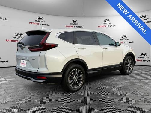Platinum White Pearl 2020 Honda CR-V AWD EX