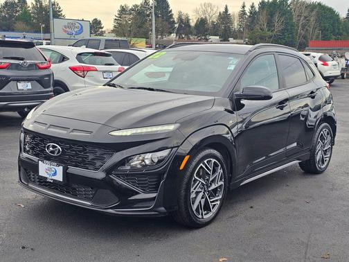 Ultra Black Pearl 2022 Hyundai KONA N Line