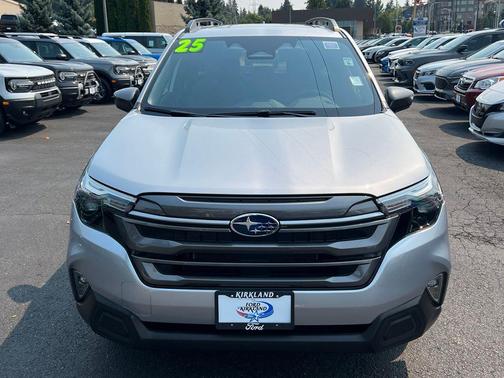 Ice Silver Metallic 2025 Subaru Forester Hybrid Premium