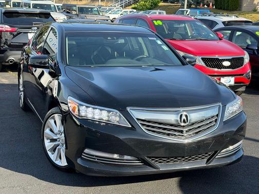 Crystal Black Pearl 2016 Acura RLX Sport Hybrid Advance Package