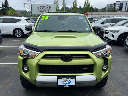 Lime Rush 2023 Toyota 4Runner TRD Off Road Premium