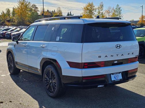 Serenity White 2026 Hyundai SANTA FE HEV Calligraphy
