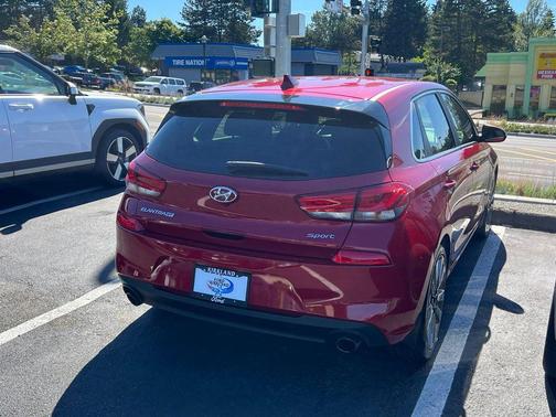 Scarlet Red Pearl 2018 Hyundai Elantra GT Sport