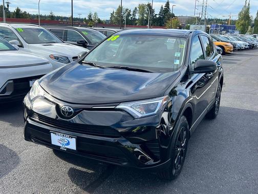 Black 2018 Toyota RAV4 LE