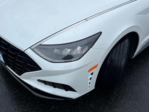 Quartz White 2021 Hyundai SONATA SEL
