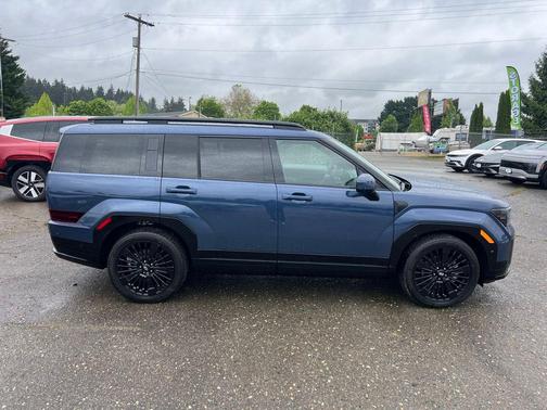 Atlantis Blue 2026 Hyundai SANTA FE HEV Calligraphy