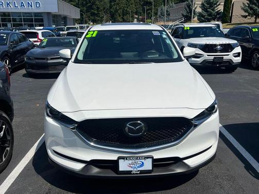 Snowflake White Pearl Mica 2021 Mazda CX-5 Grand Touring
