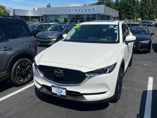 Snowflake White Pearl Mica 2021 Mazda CX-5 Grand Touring