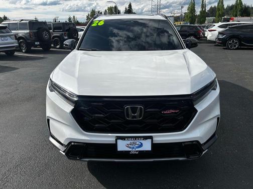Platinum White Pearl 2026 Honda CR-V Hybrid TrailSport AWD