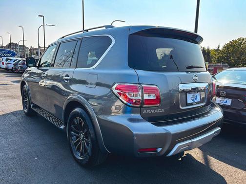 Gun Metallic 2018 Nissan Armada Platinum