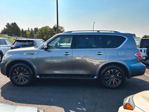 Gun Metallic 2018 Nissan Armada Platinum