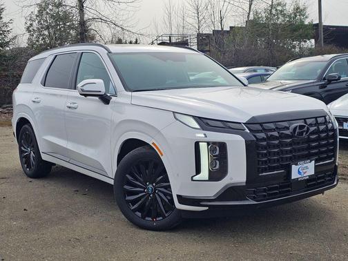 Hyper White 2025 Hyundai PALISADE Calligraphy Night Edition